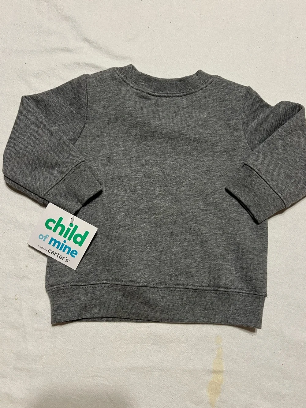 Carter's Gray Bear Pullover Sweatshirt for Kids
